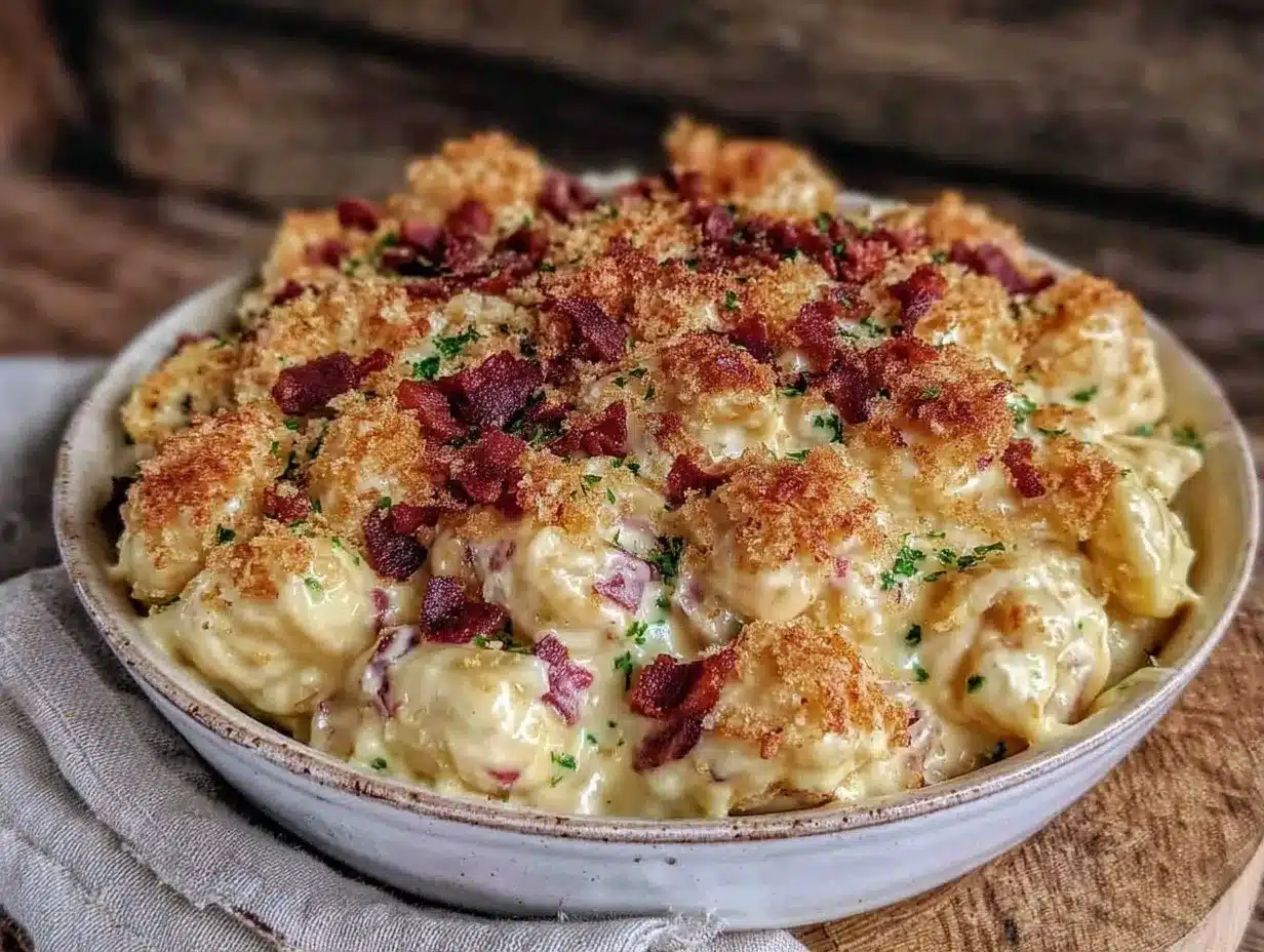 Creamy Million Dollar Chicken Casserole preparation steps
