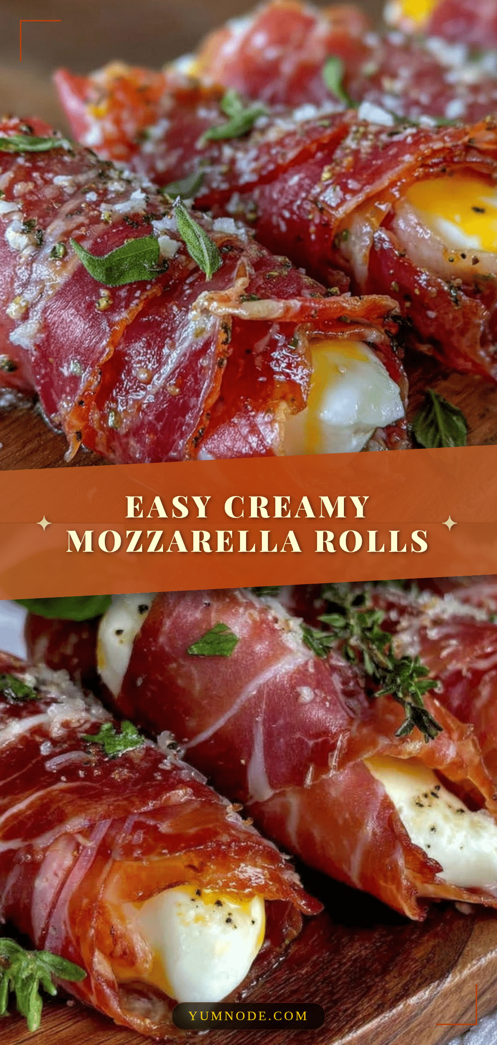 creamy prosciutto and mozzarella appetizers recipe