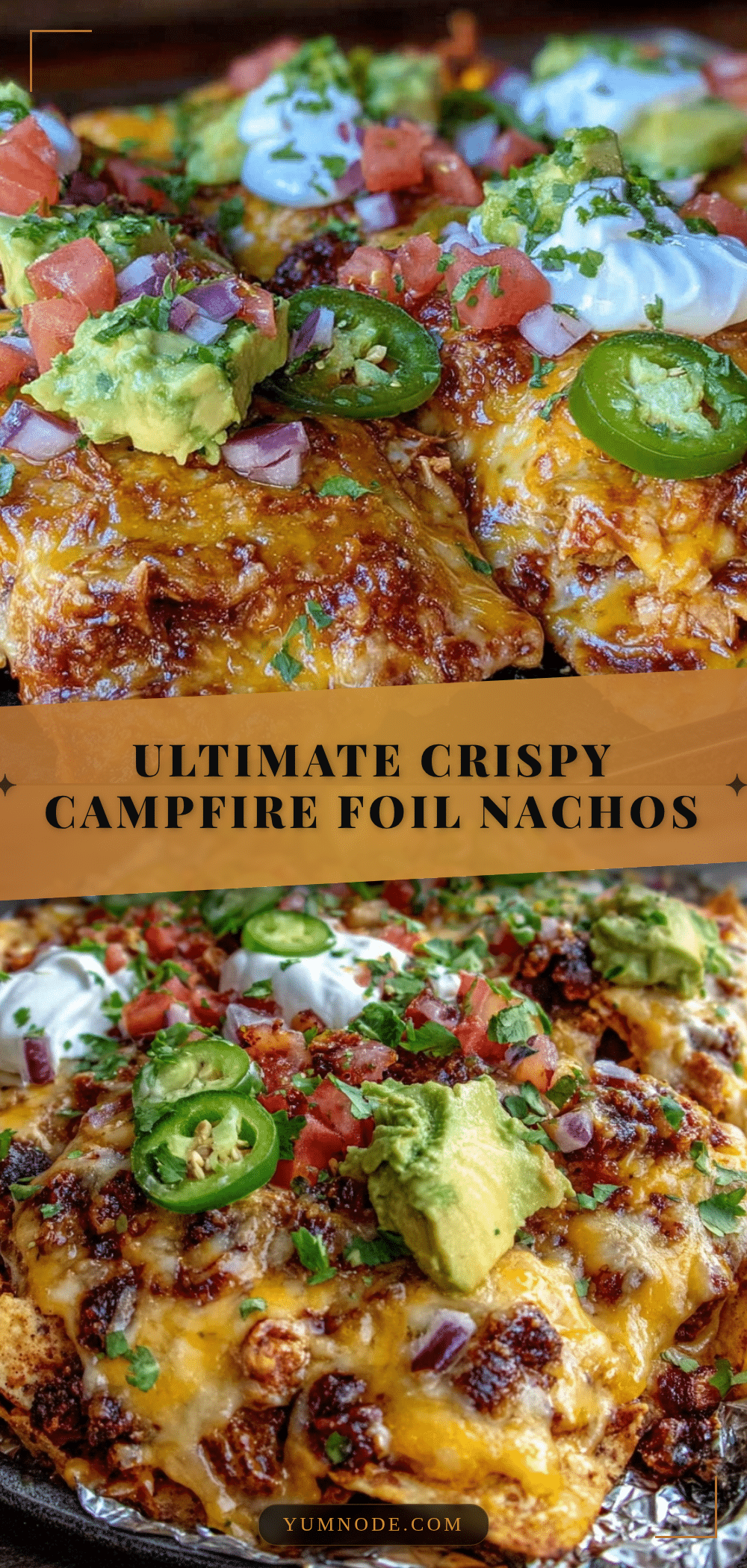 crispy campfire foil packet nachos recipe