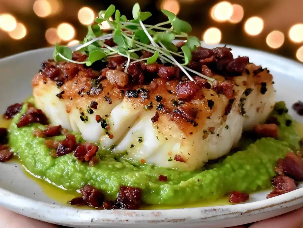 crispy pan-seared halibut preparation steps