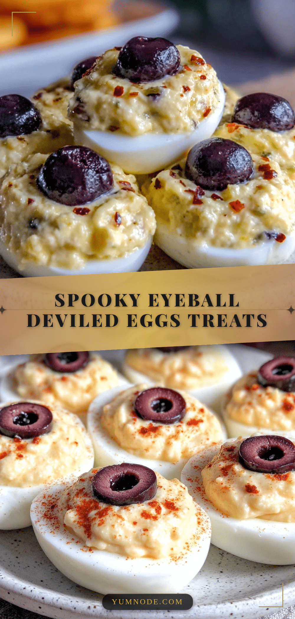 eyeball deviled eggs recipe