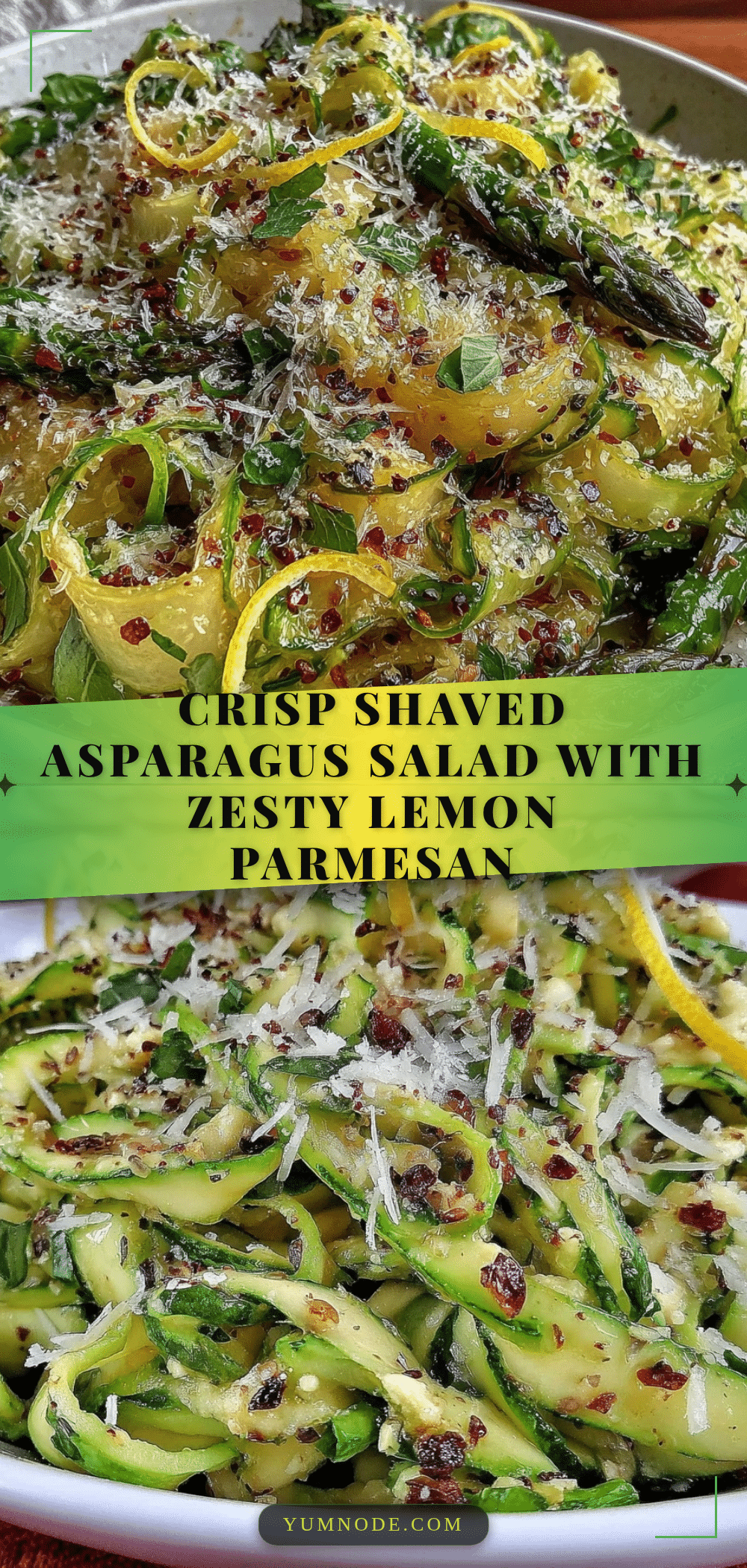 fresh shaved asparagus salad recipe