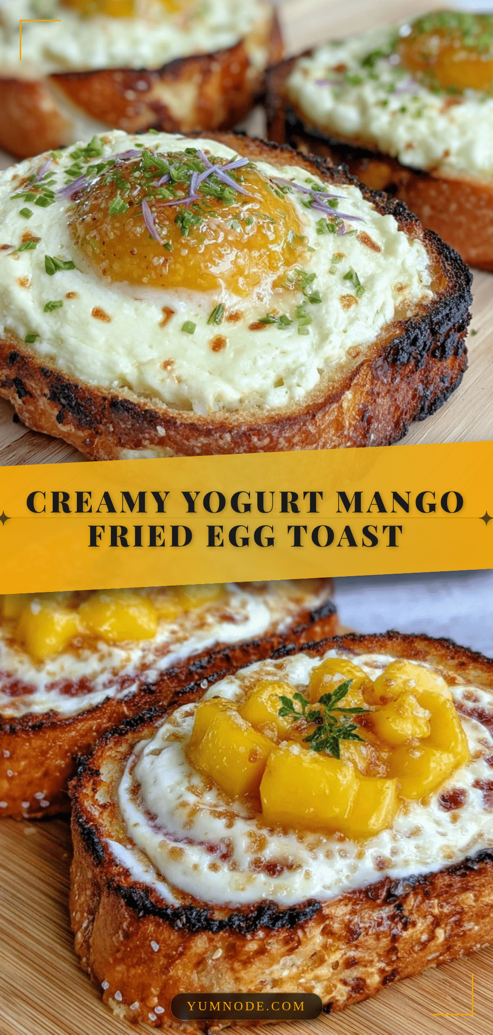 fresh yogurt mango toast recipe recipe