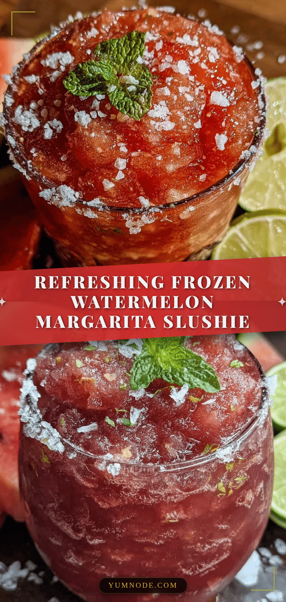 frozen watermelon margarita slushie recipe