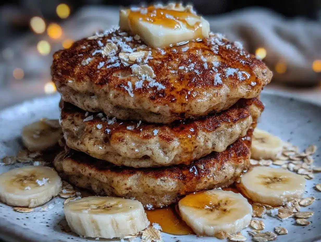 gluten-free banana oat pancakes preparation steps
