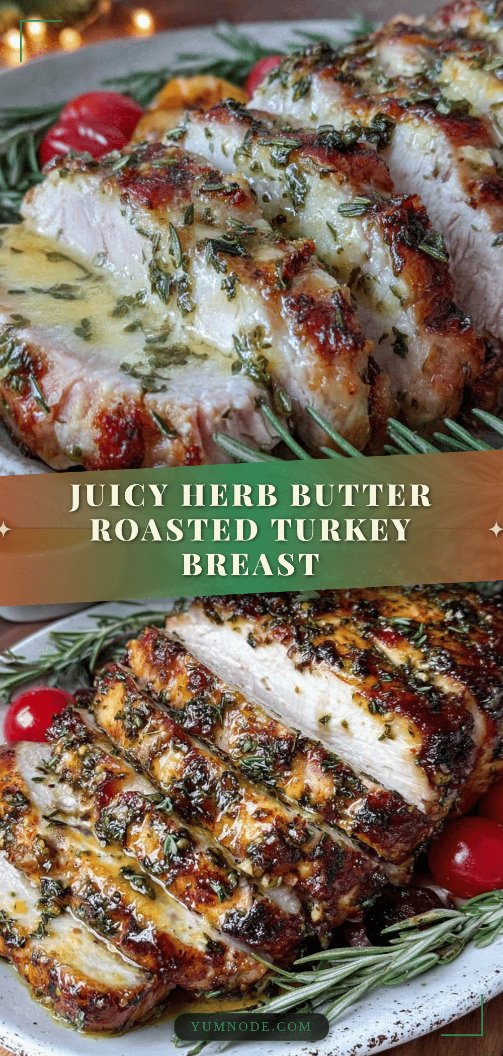 herb butter roasted turkey breast recipe