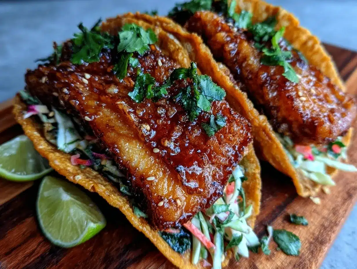 honey lime glazed tilapia tacos preparation steps