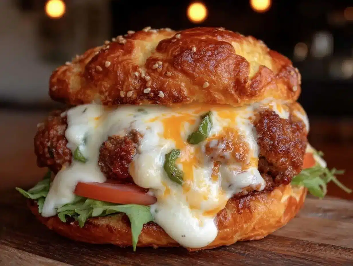 jalapeño popper stuffed burgers preparation steps