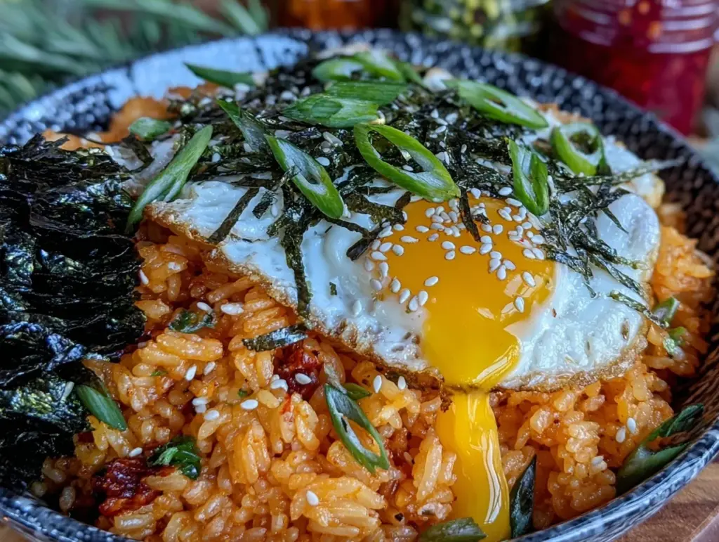 kimchi fried rice - featured image