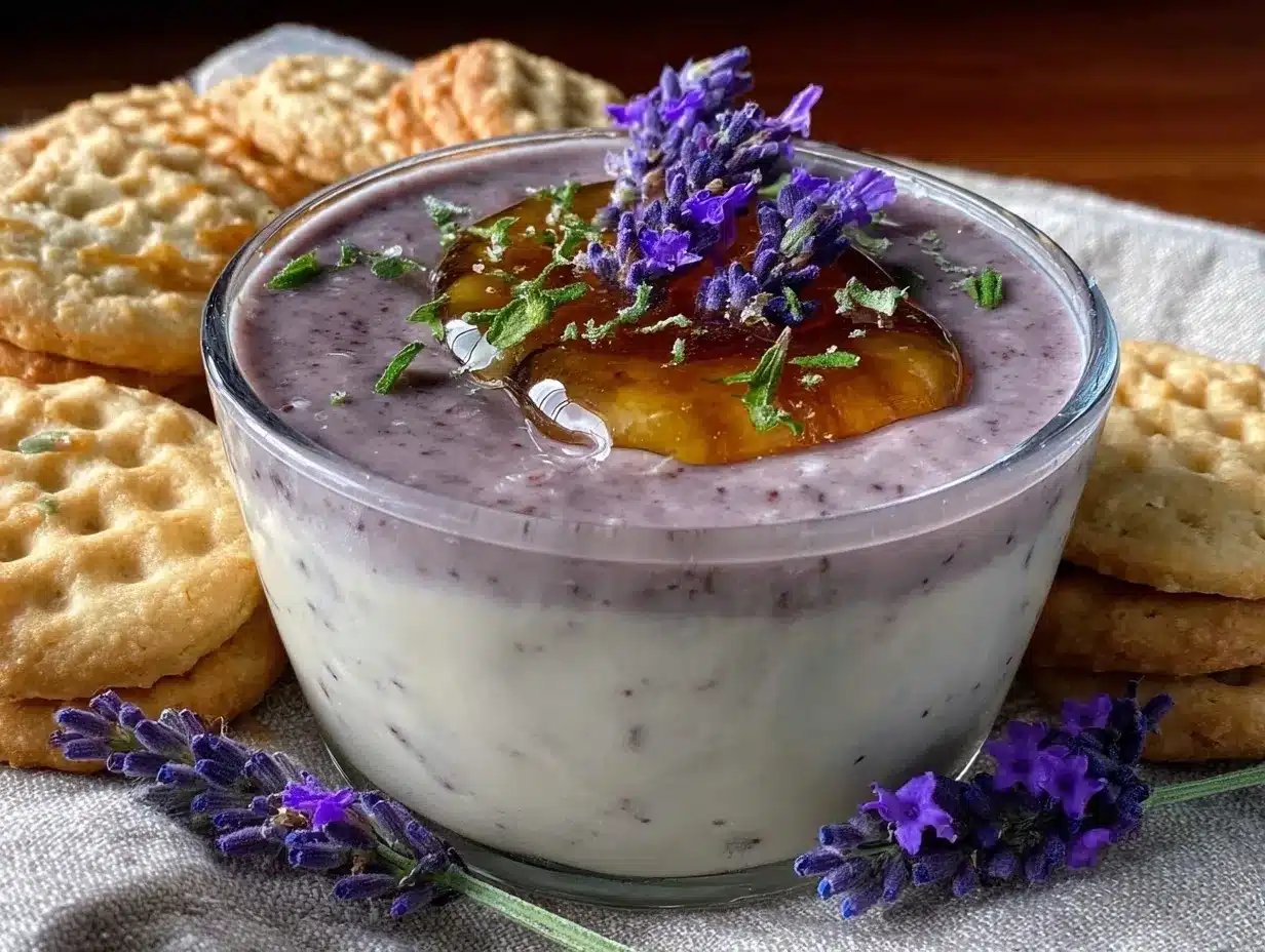 lavender honey panna cotta preparation steps