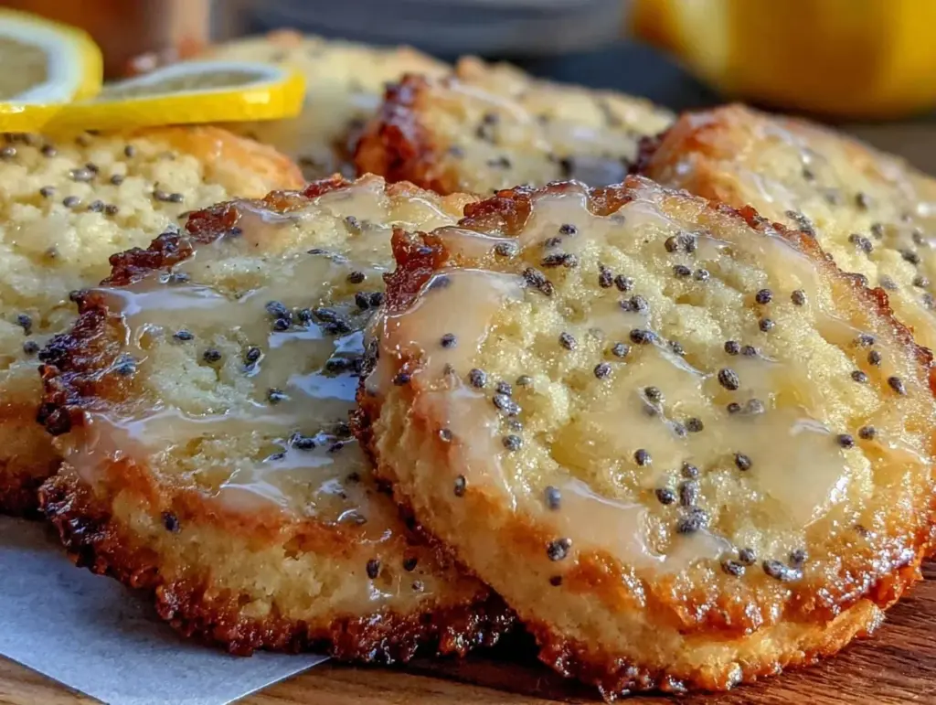 Lemon Poppy Seed Shortbread Rounds - featured image