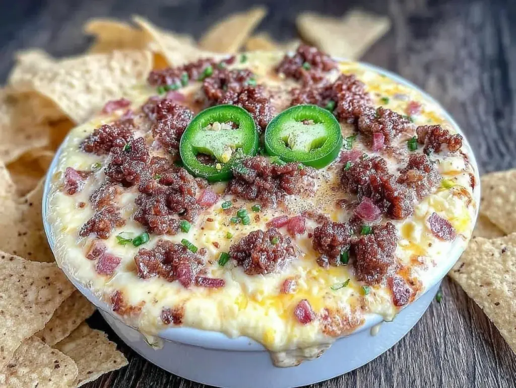 loaded queso dip - featured image