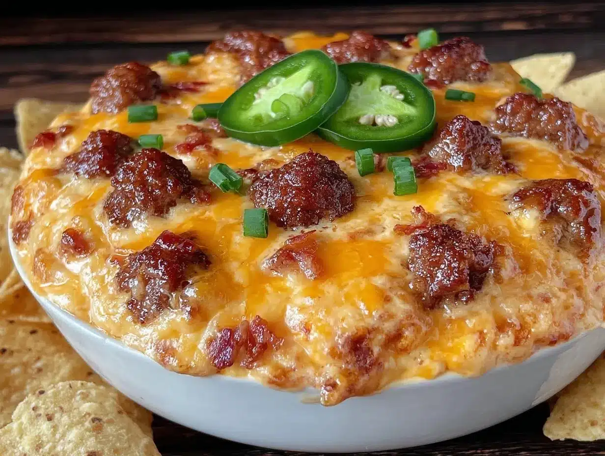loaded queso dip preparation steps