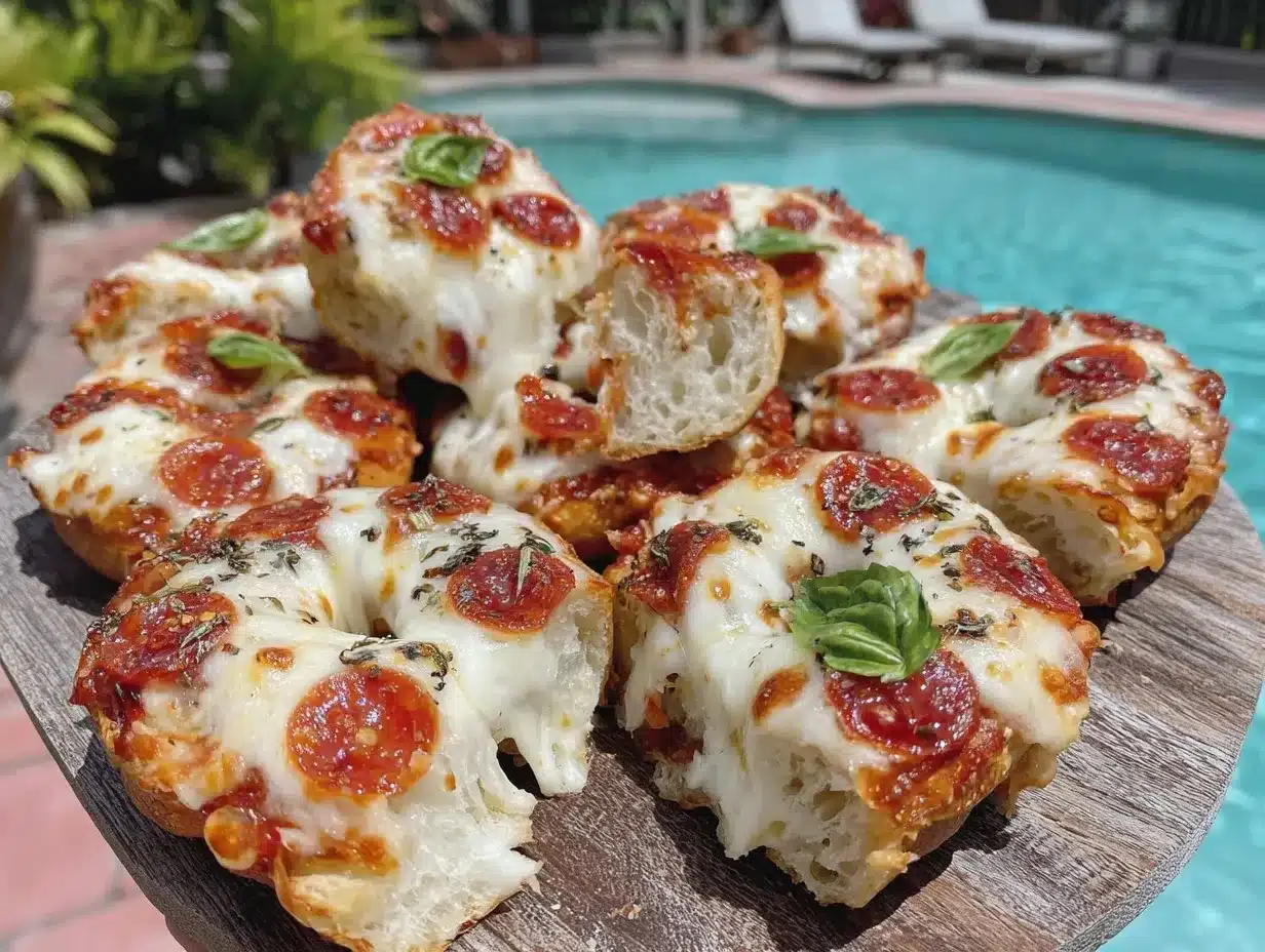 mini pizza bagel bites preparation steps