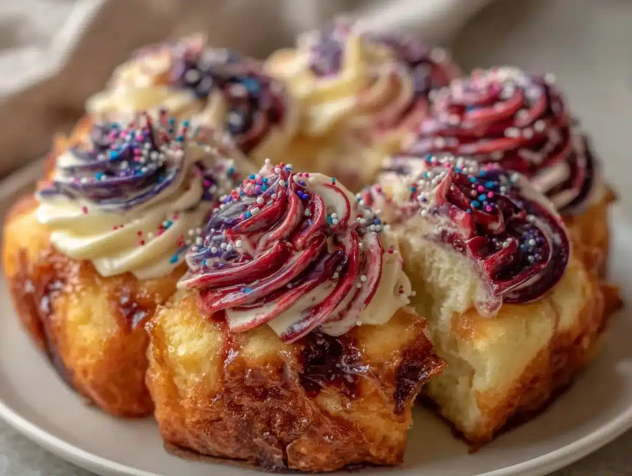 perfect pull-apart cupcake cake preparation steps