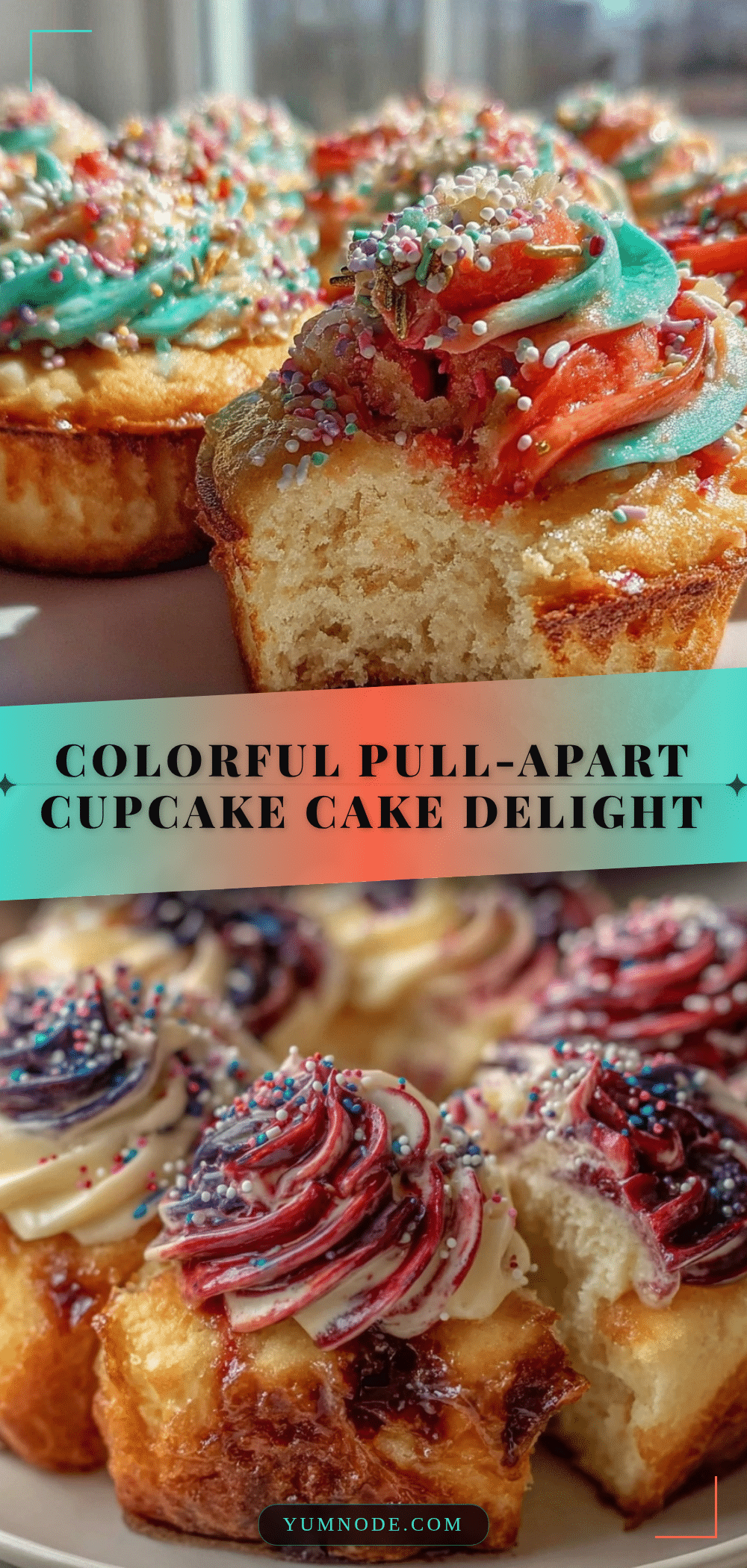 perfect pull-apart cupcake cake recipe