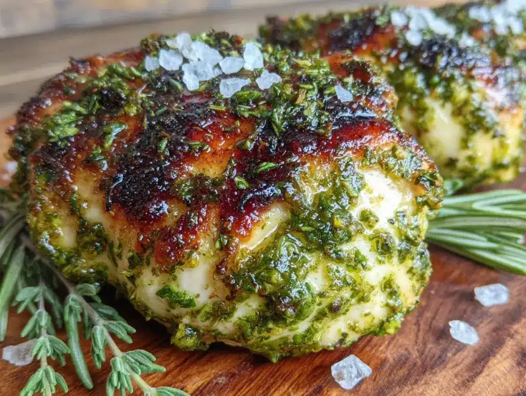 pink Himalayan salt grilled chicken - featured image