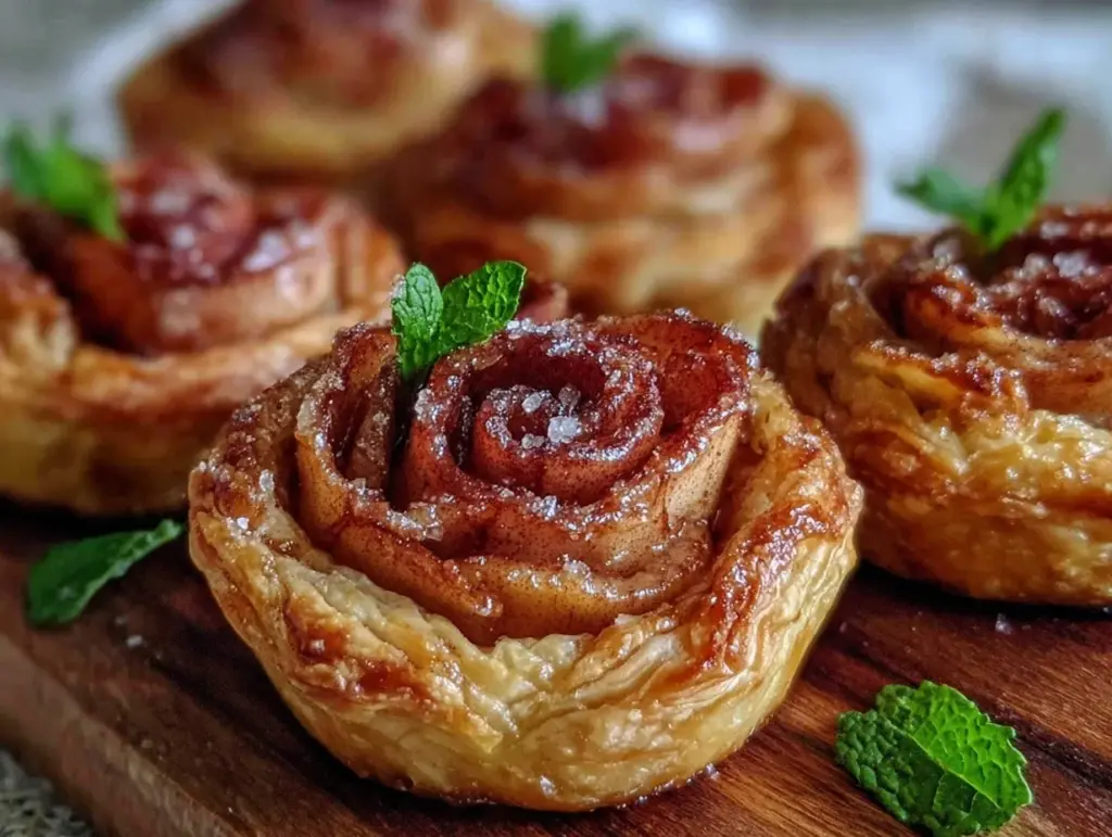 rose-shaped apple tarts - featured image