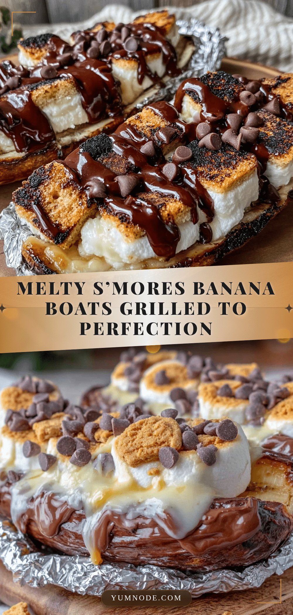s’mores banana boats recipe