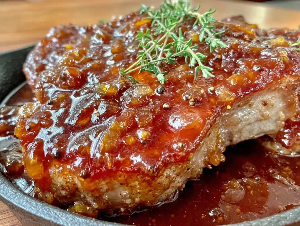 savory brown sugar garlic pork chops preparation steps