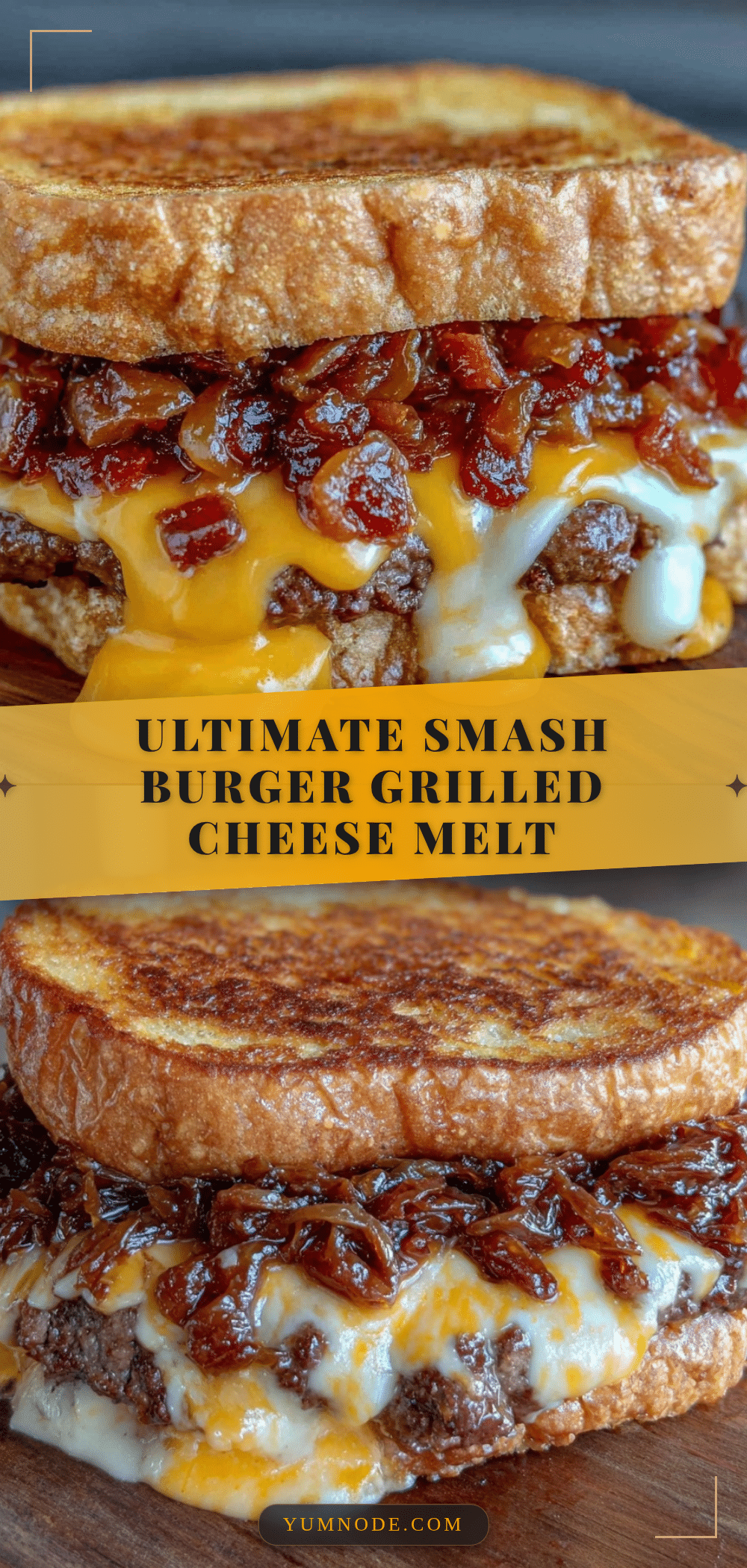 smash burger grilled cheese recipe