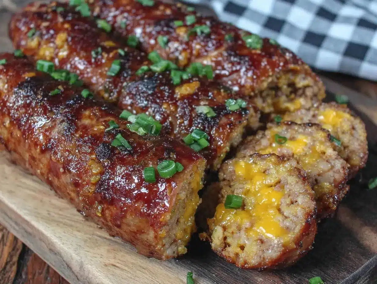 smoked jalapeño cheddar sausages preparation steps