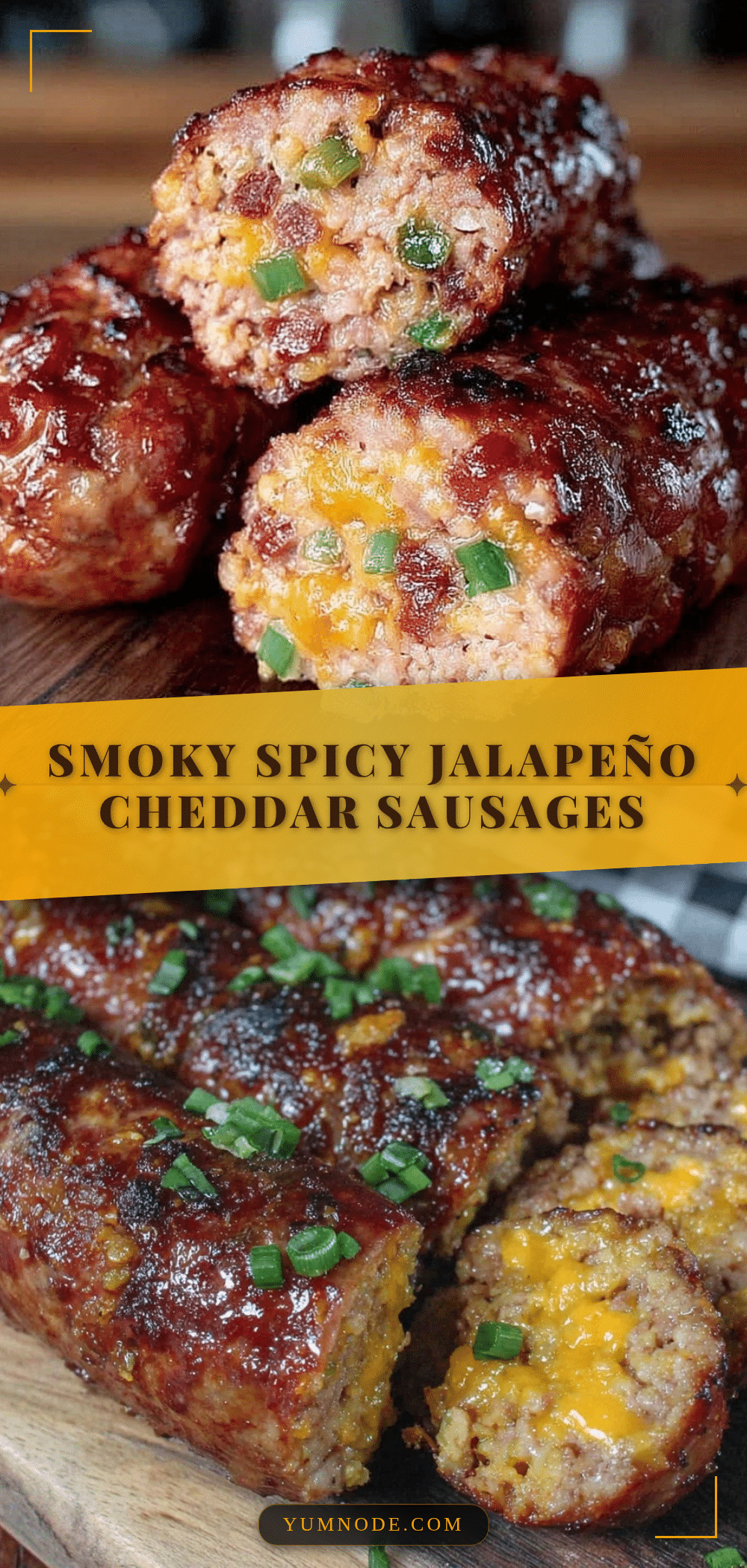 smoked jalapeño cheddar sausages recipe
