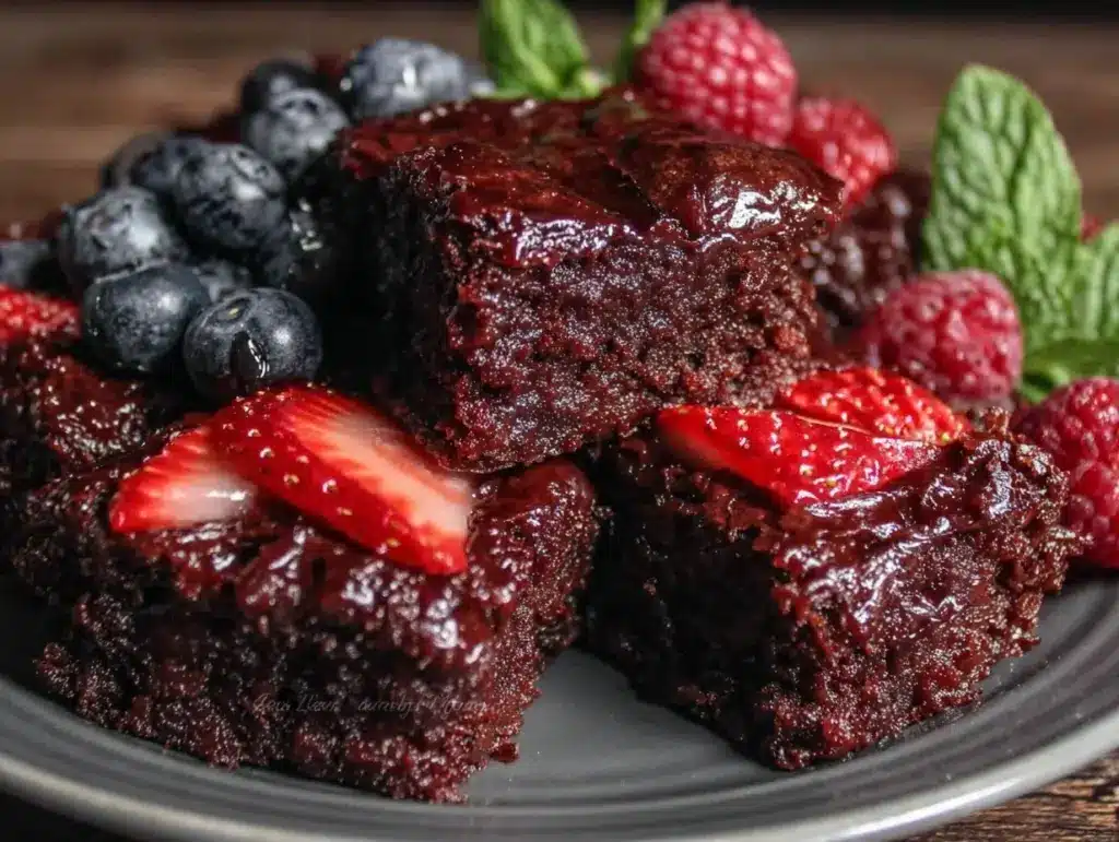 star-spangled brownie flag tray - featured image