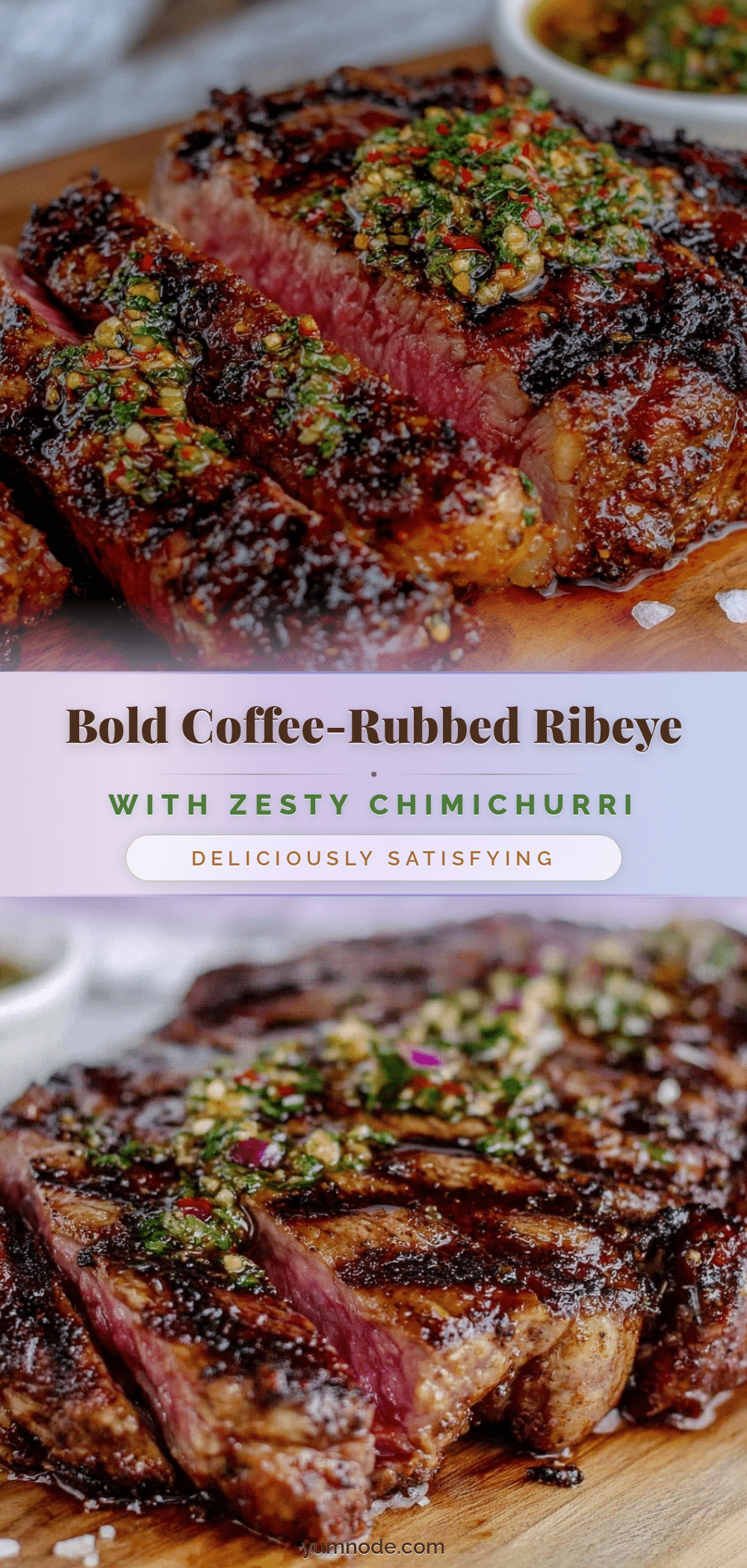 coffee-rubbed ribeye steak recipe