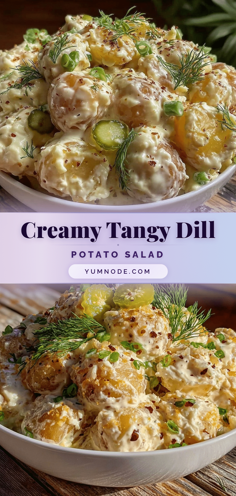 creamy dill pickle potato salad recipe