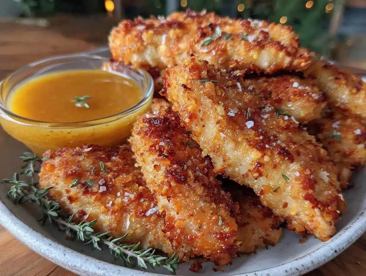 crispy air fryer chicken tenders preparation steps