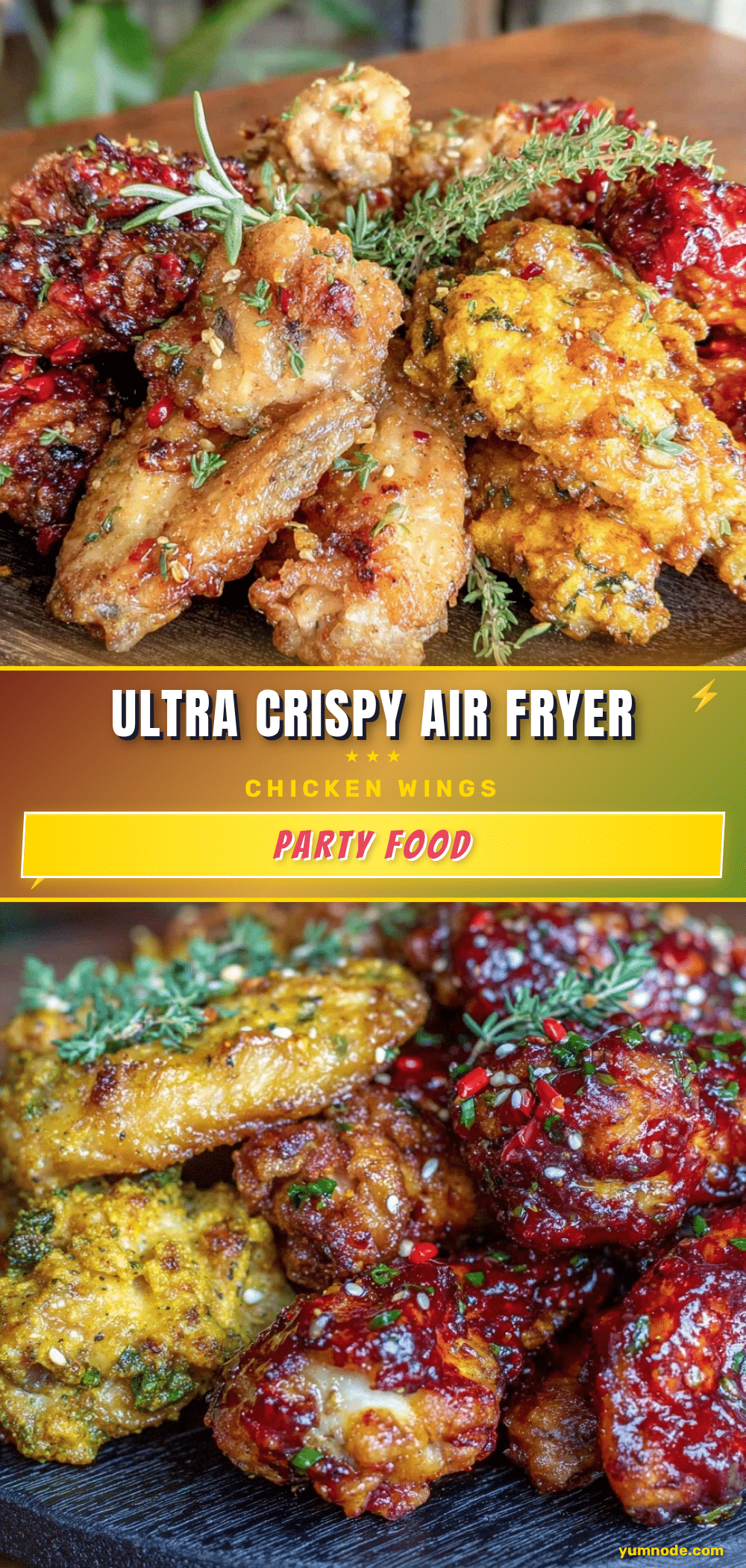 crispy air fryer chicken wings recipe