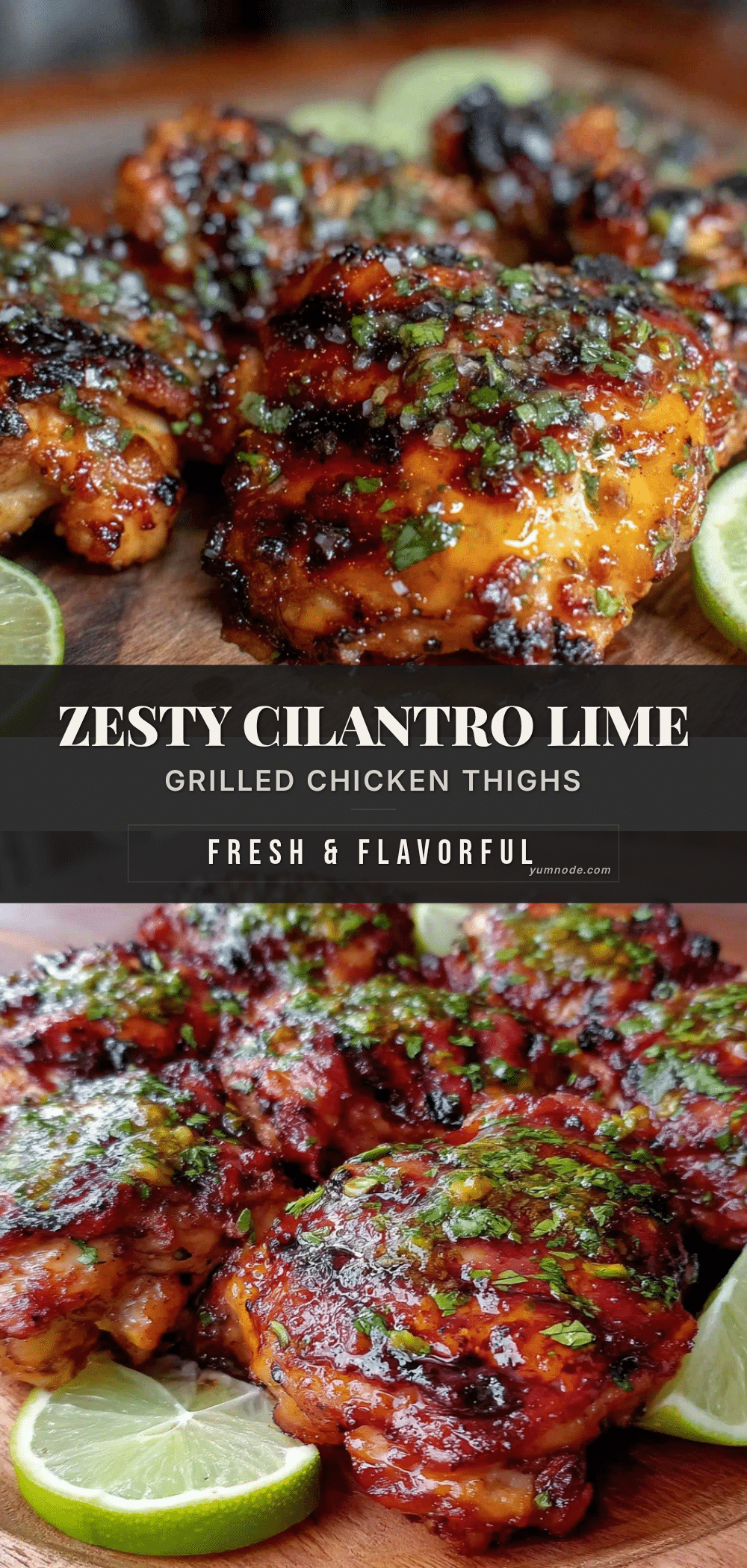 crispy cilantro lime grilled chicken thighs recipe