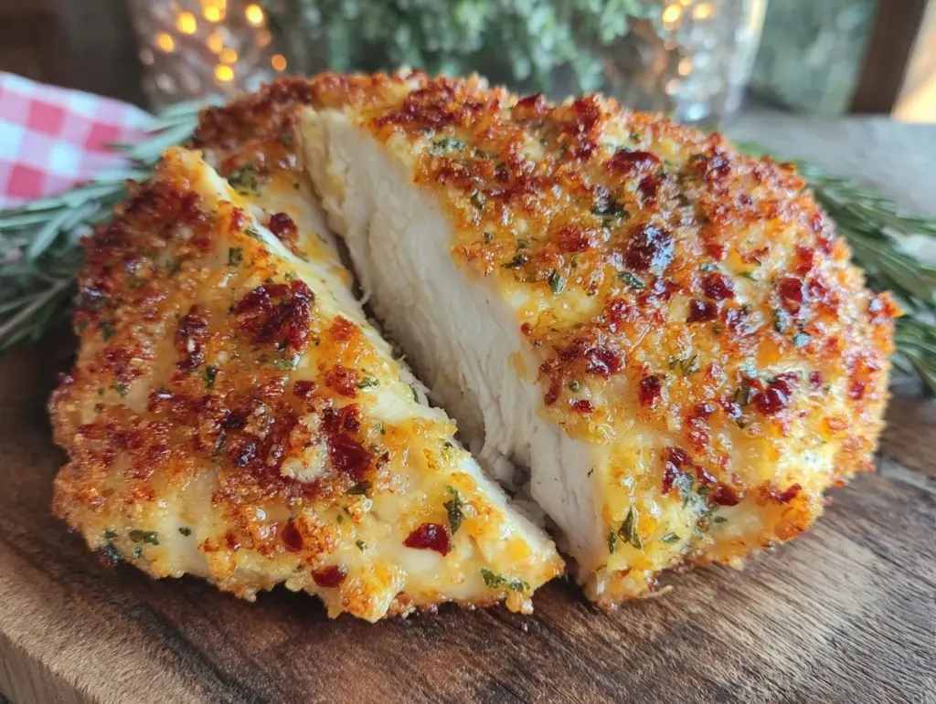 crispy Parmesan crusted chicken breast - featured image
