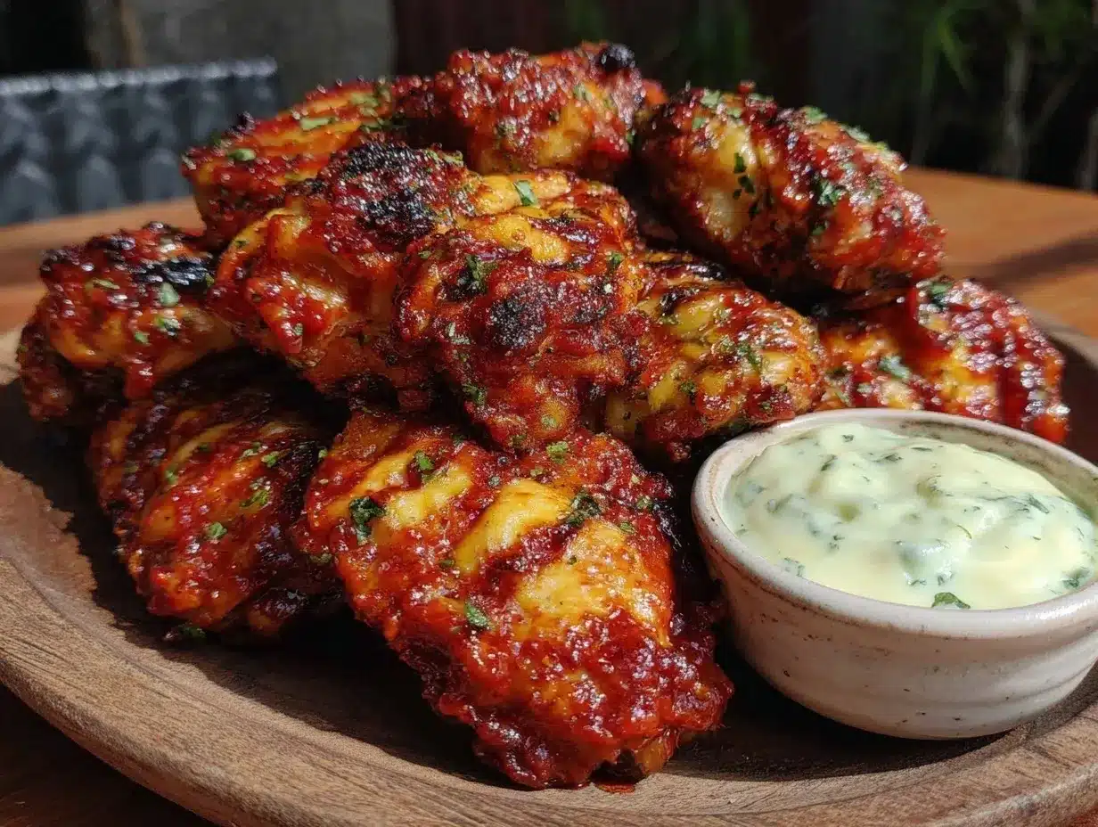 crispy sriracha honey chicken wings preparation steps