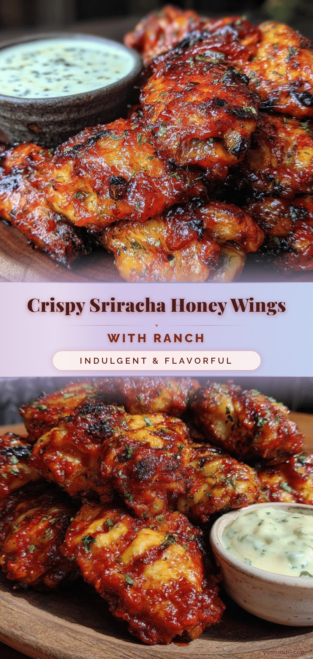 crispy sriracha honey chicken wings recipe