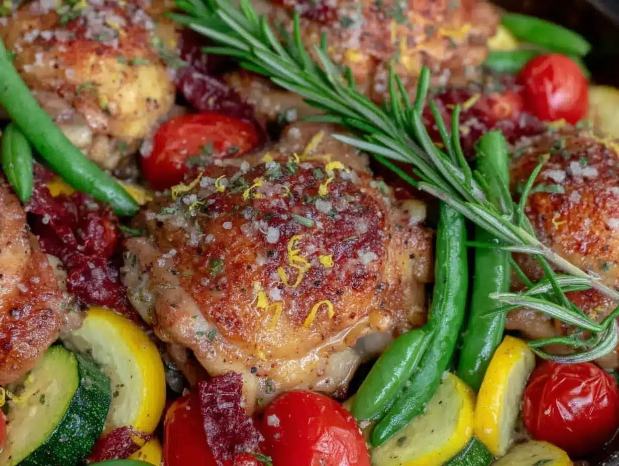 easy one-pan lemon herb chicken preparation steps