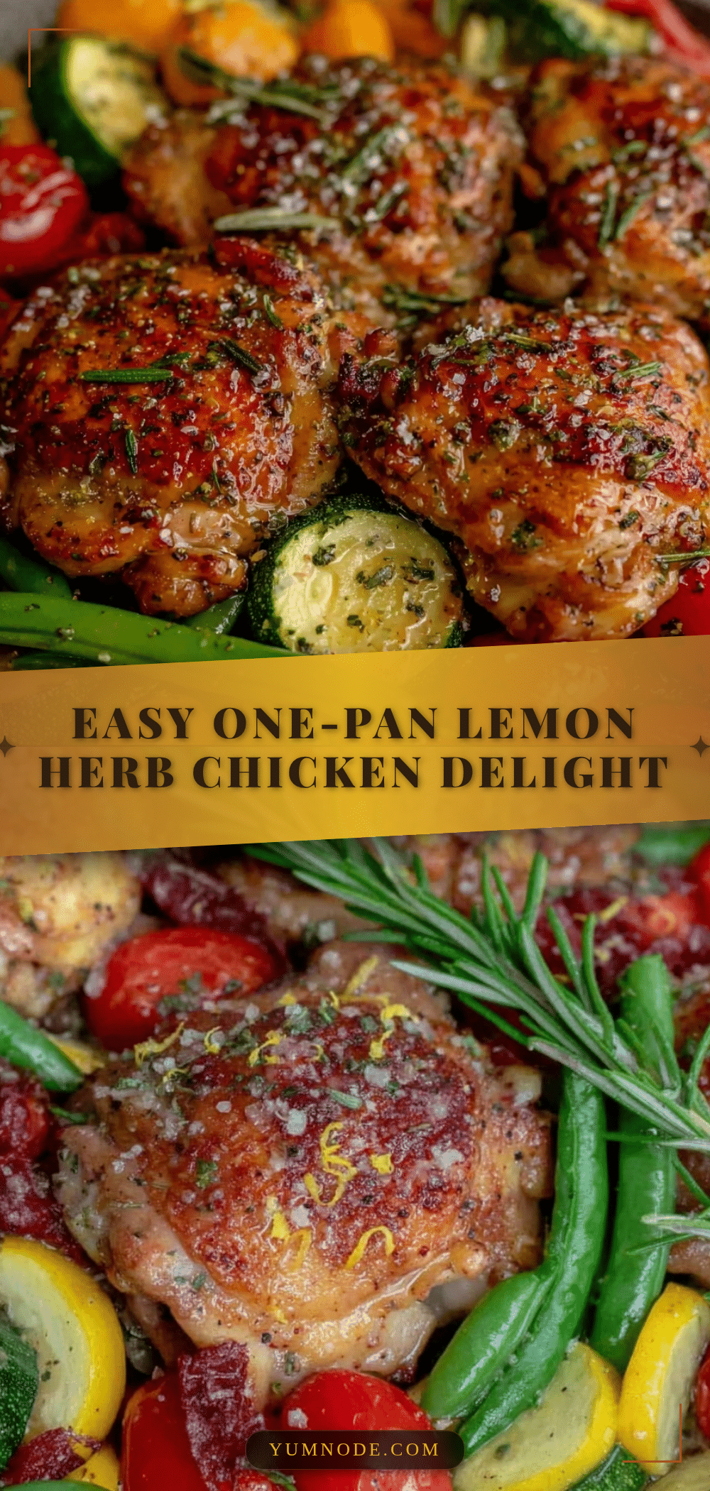 easy one-pan lemon herb chicken recipe