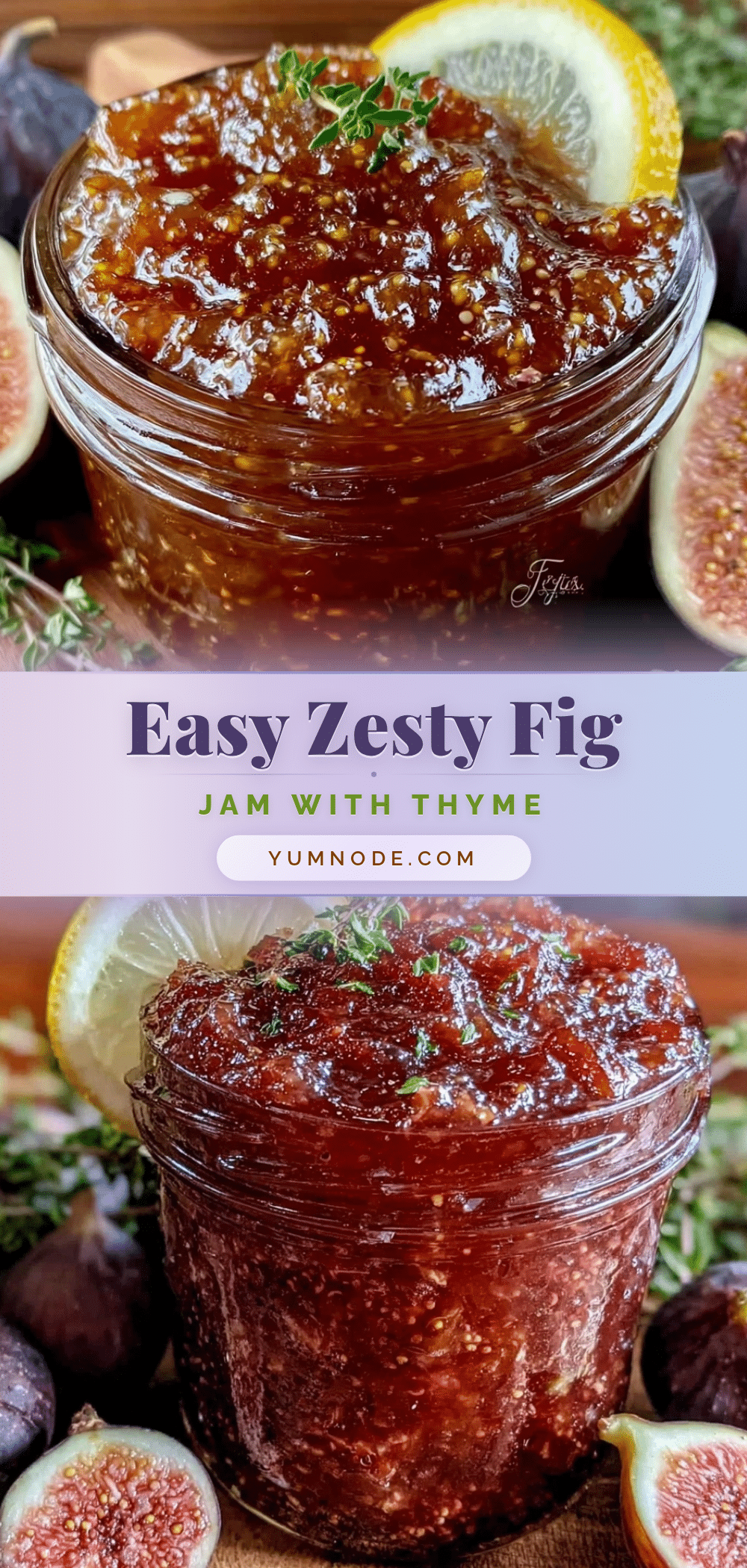easy zesty fig jam recipe