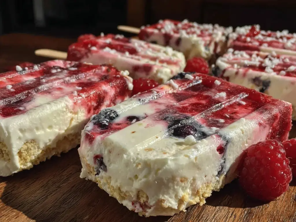 firecracker popsicles recipe - featured image