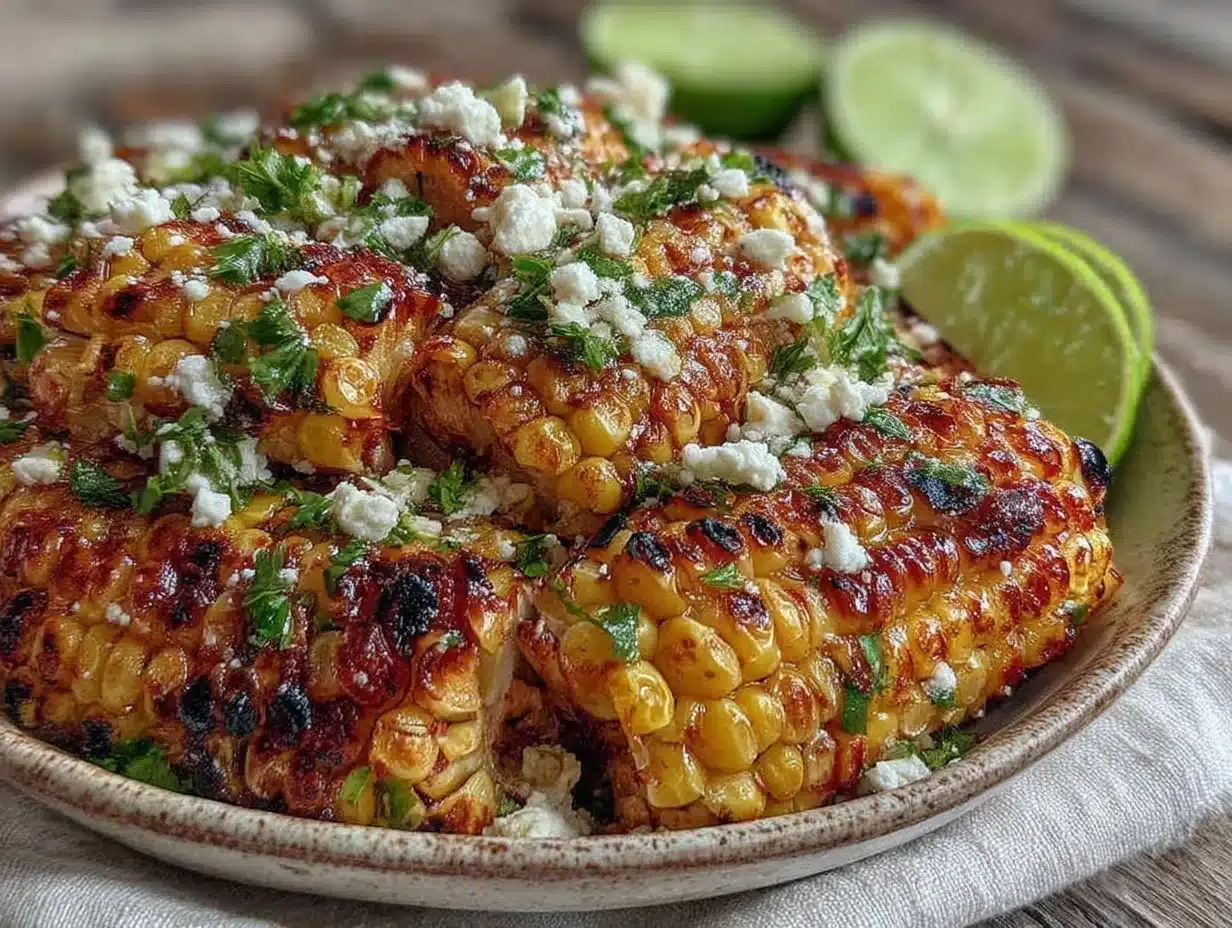 fresh grilled corn salad preparation steps
