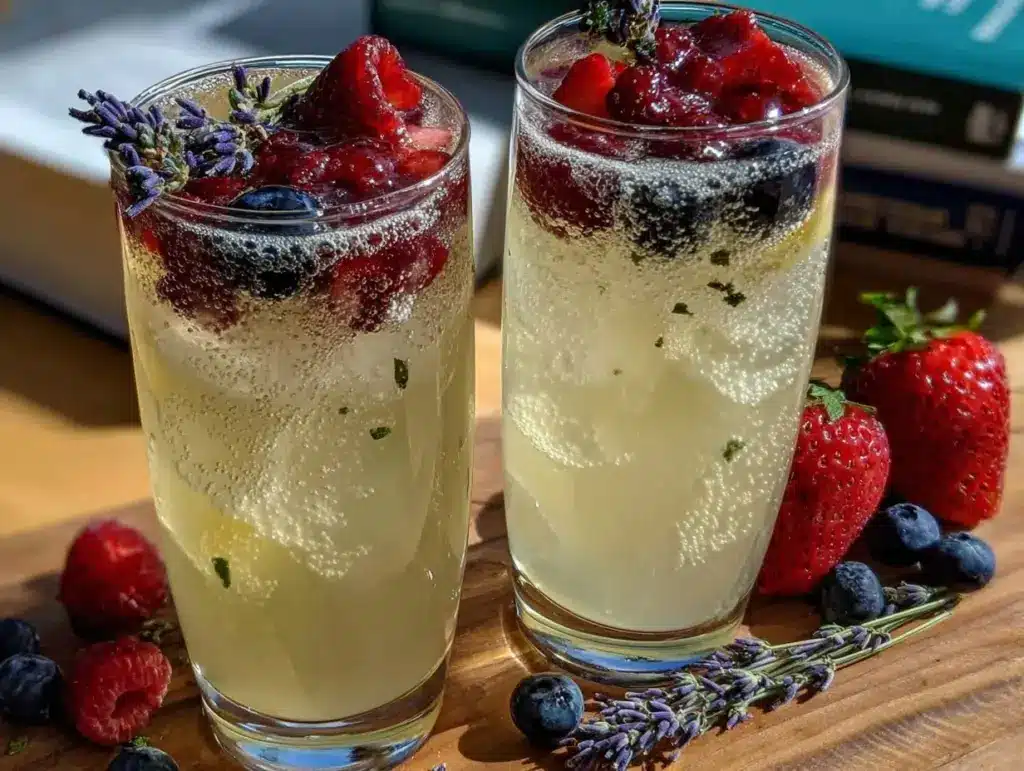 fresh lavender lemonade - featured image