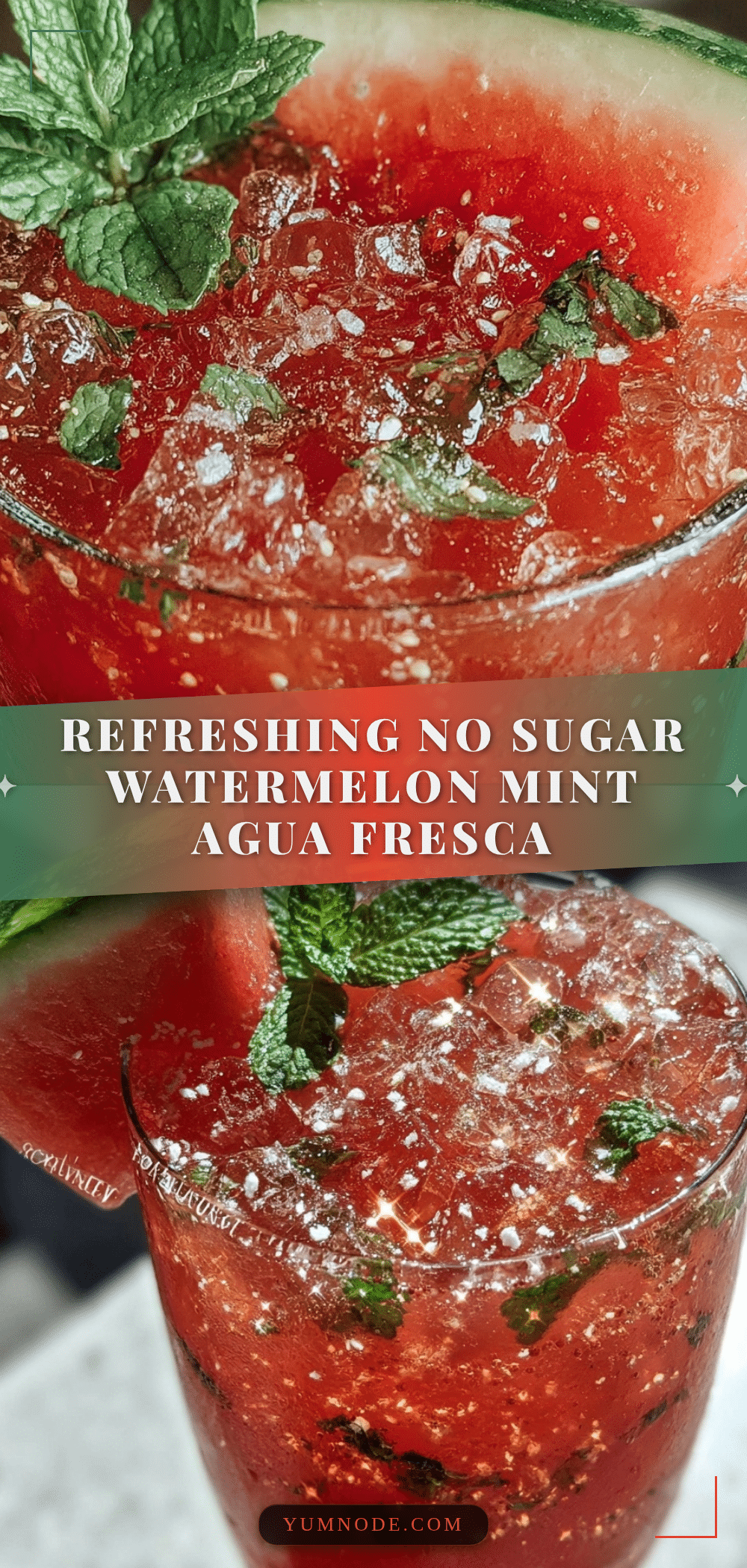 fresh watermelon mint agua fresca recipe