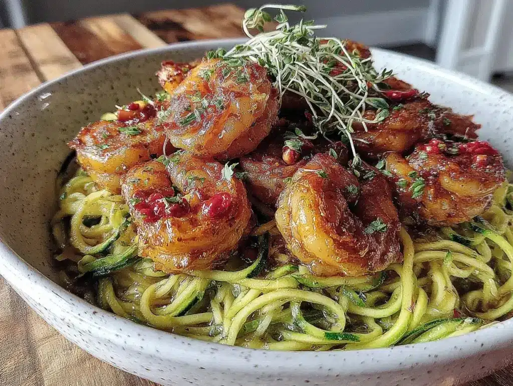 garlic butter shrimp - featured image