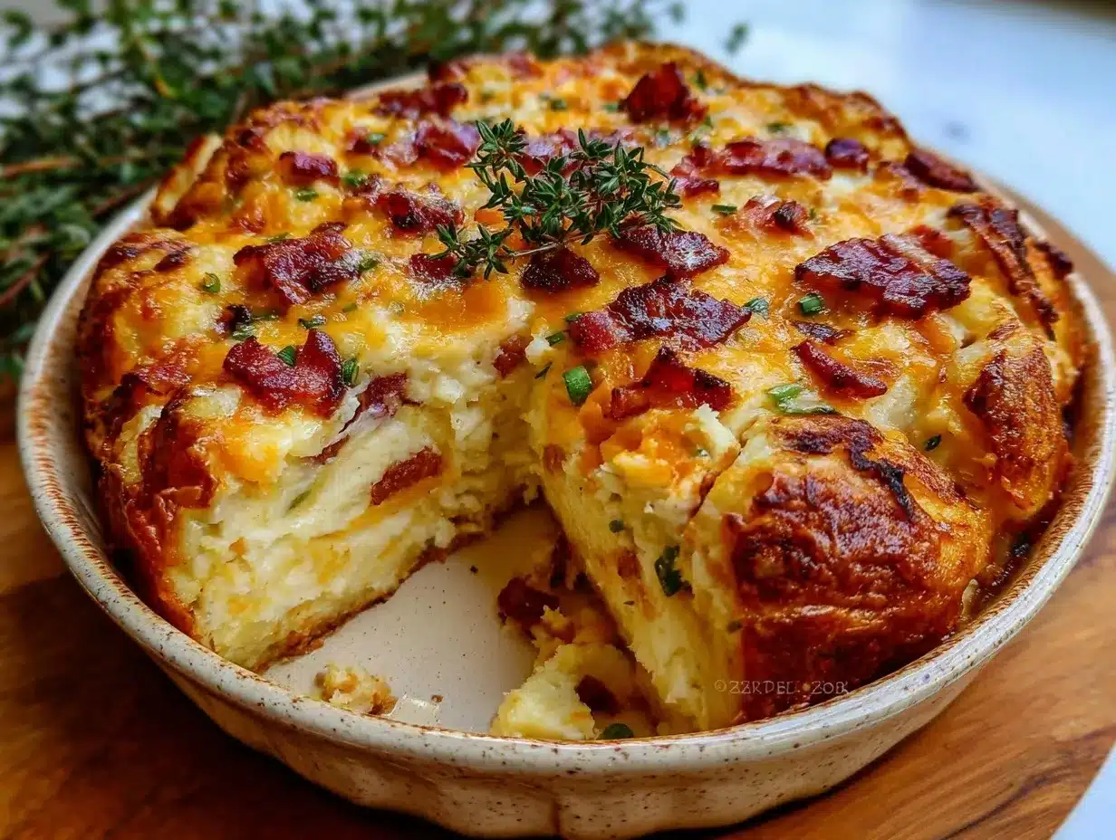 loaded baked potato casserole preparation steps