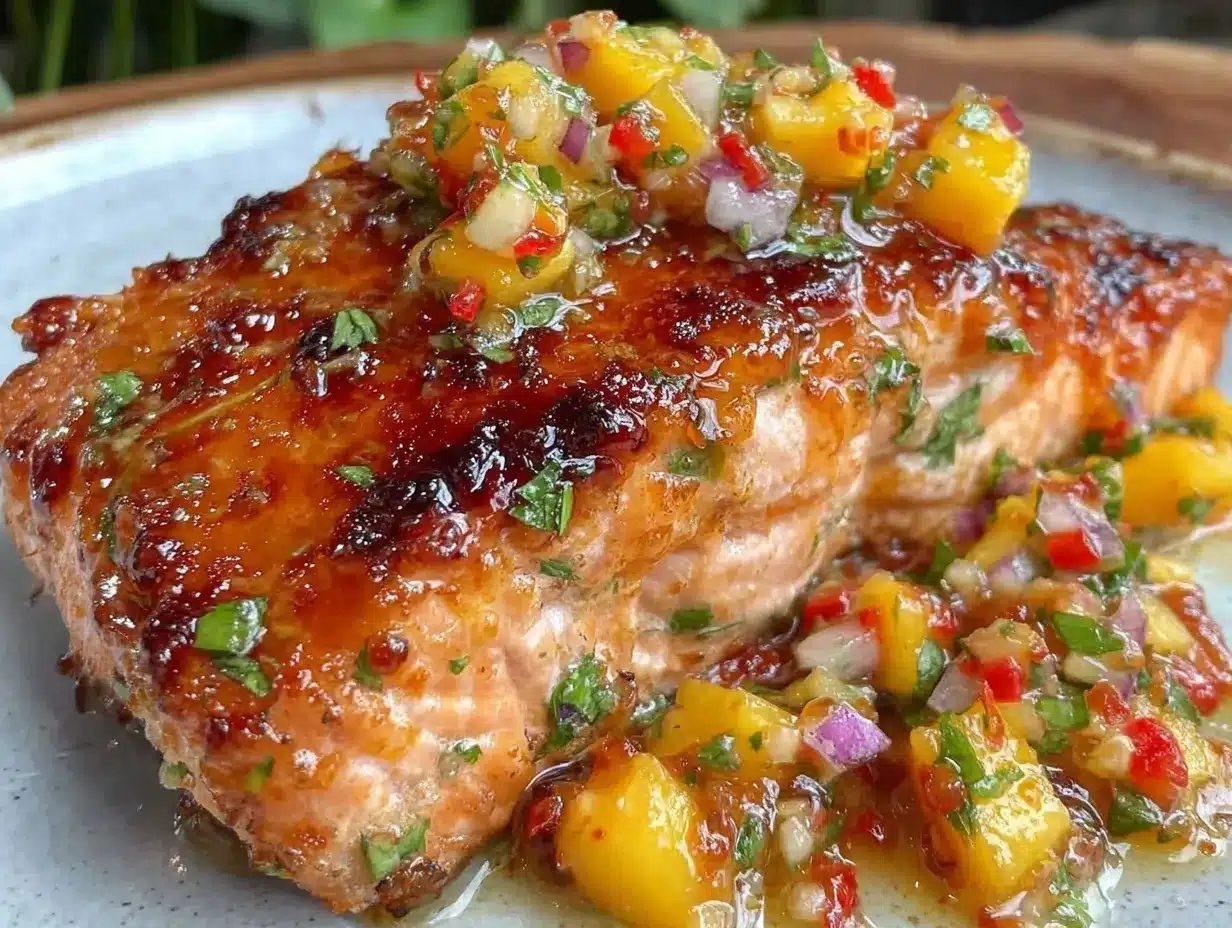 maple chipotle grilled salmon preparation steps