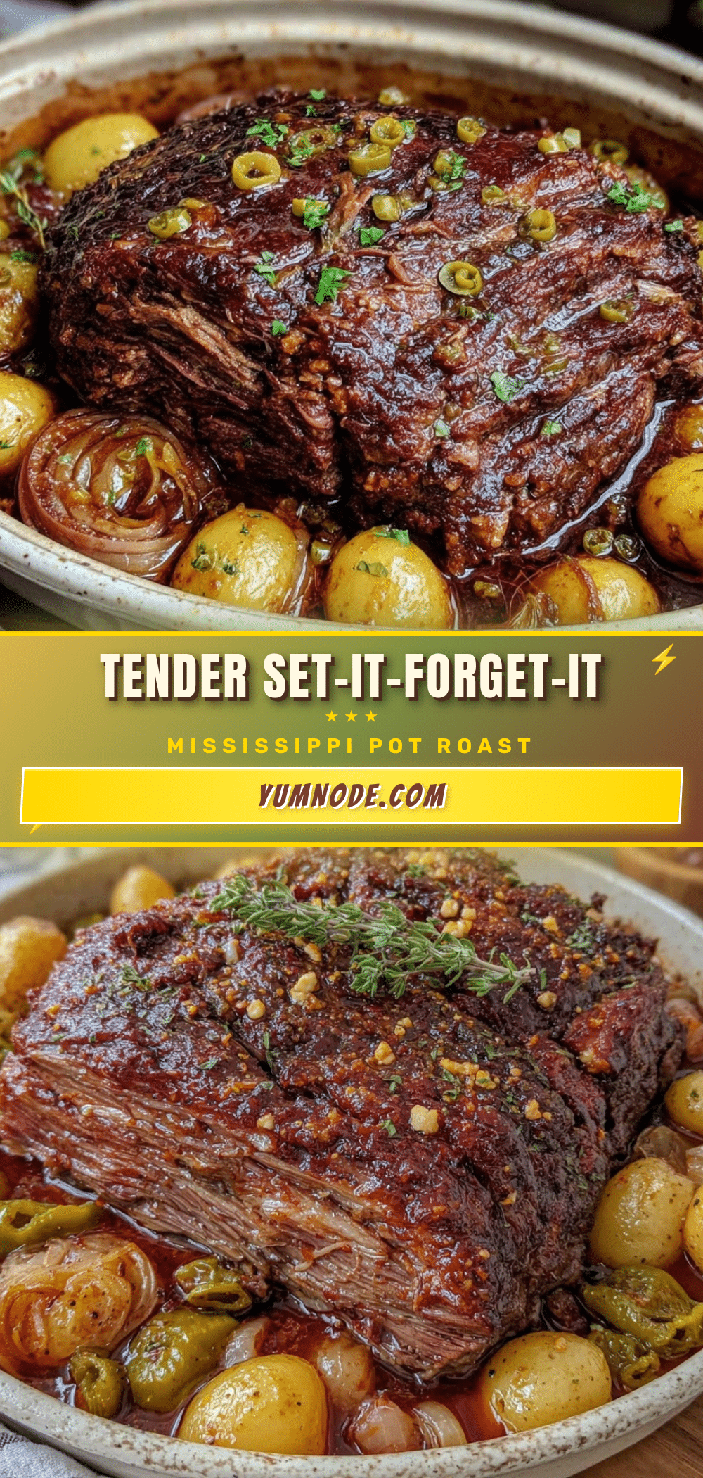 Mississippi pot roast recipe