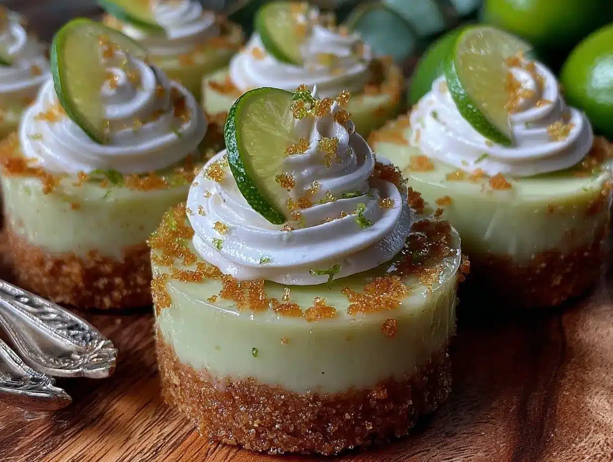 no bake key lime pie cups preparation steps