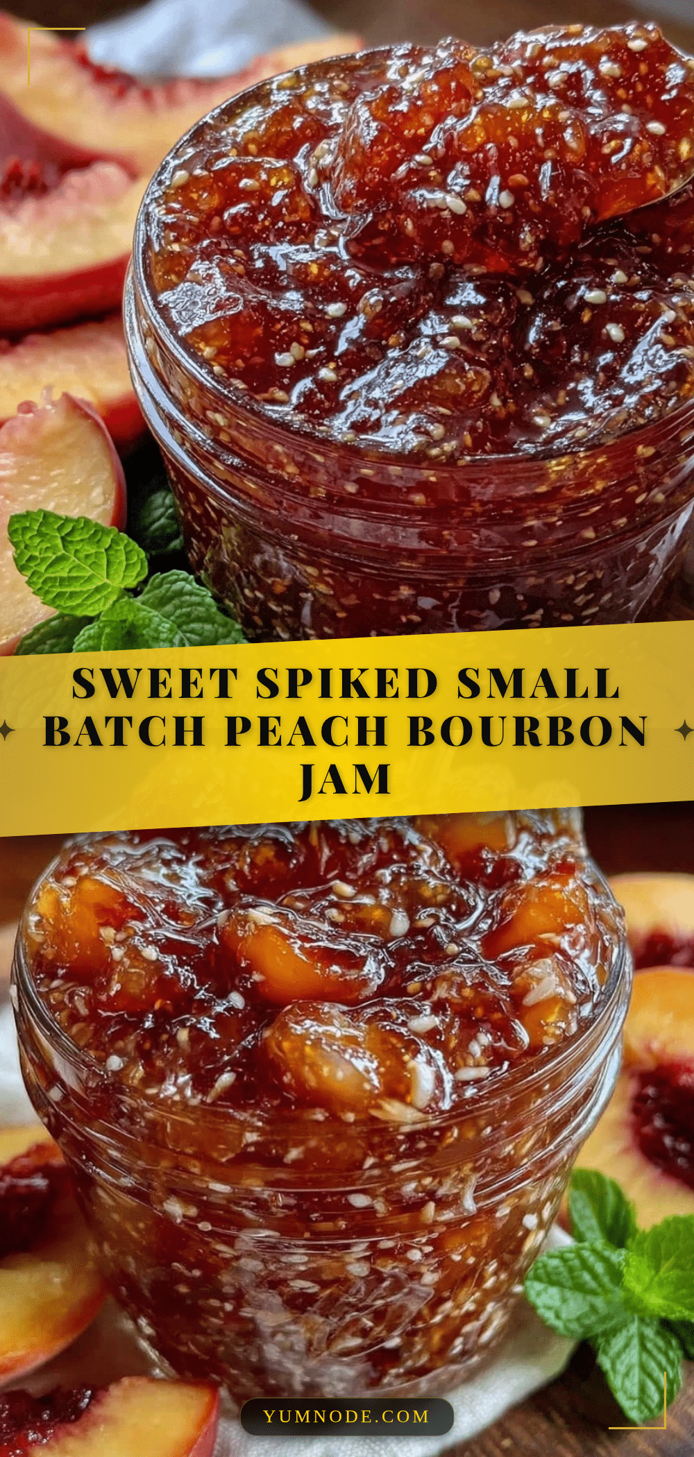 peach bourbon jam recipe