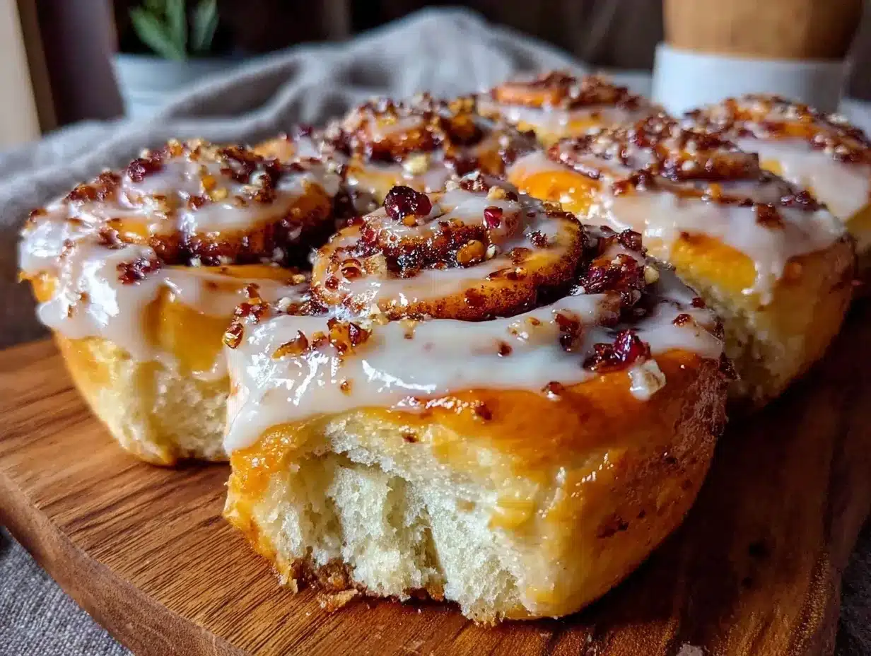 pumpkin spice cinnamon rolls preparation steps